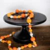 13” Black Wood & Metal Cake Stand - Set Of 2