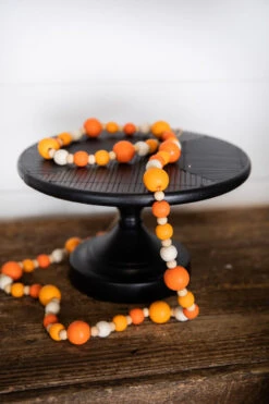 13β Black Wood & Metal Cake Stand - Set Of 2