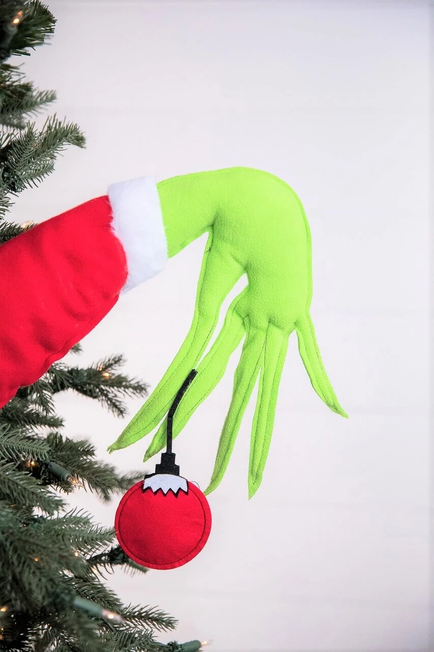 23β Green Monster Hand Ornament - Image 3