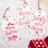 12” Metal Holiday Sign Ornament