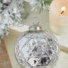 4" North Star Mercury Glass Ornament