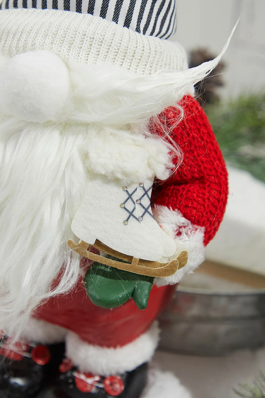 13β Resin Santa Gnome Figurine - Image 3