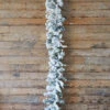 9' X 14" LED Flocked Balsam Garland