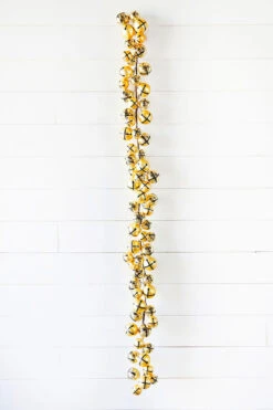 5’ Holiday Gold Jingle Bells Garland
