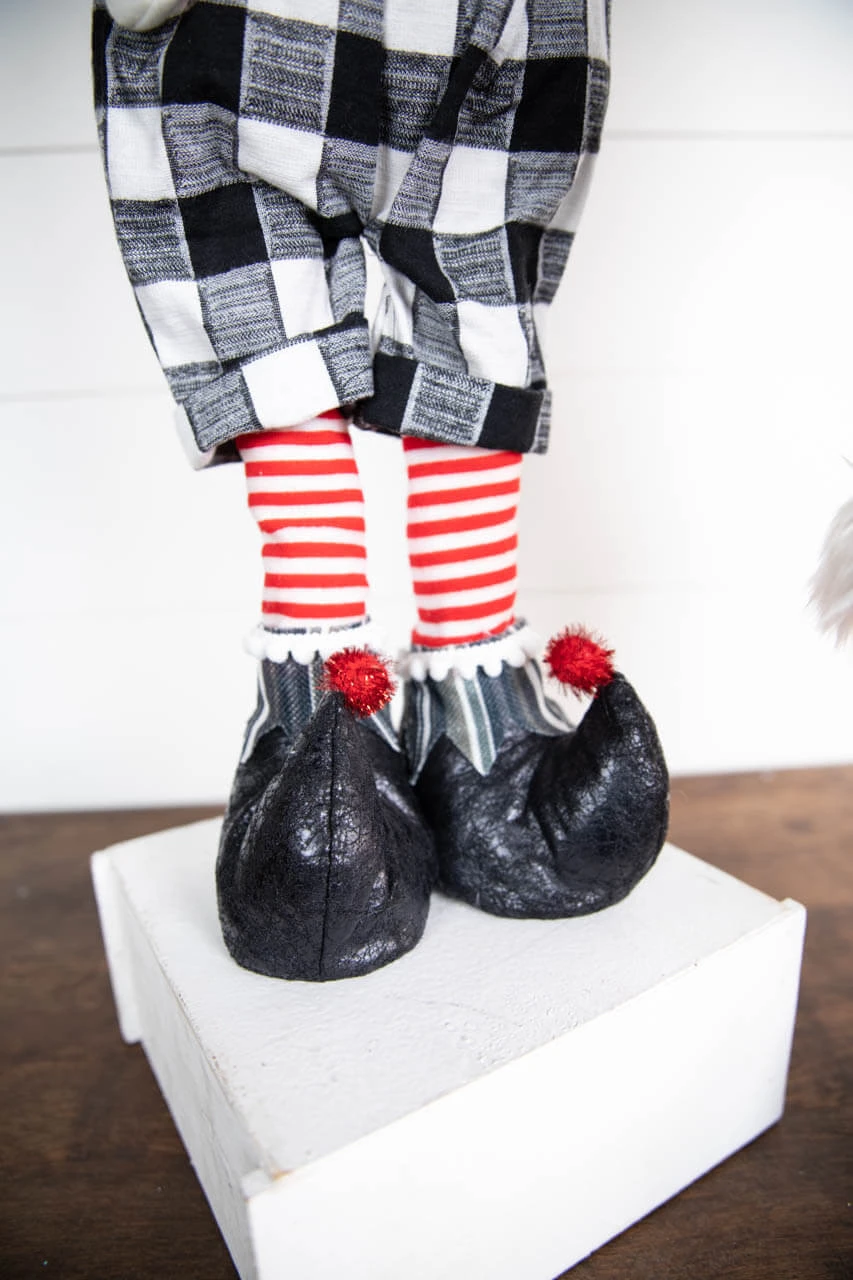 30β Plush Holiday Standing Elf - Image 4