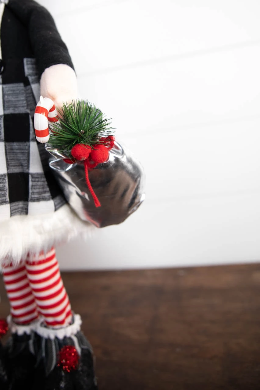 30β Plush Holiday Standing Elf - Image 5