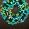 24" Fiber Optic Wreath - Multicolor