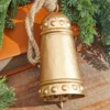 7” Antique Gold Bell Ornament