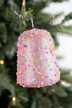 3.5” Candy Sprinkle Gumdrop Ornaments - Set Of 6