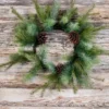 24” Iced Pine Wreath
