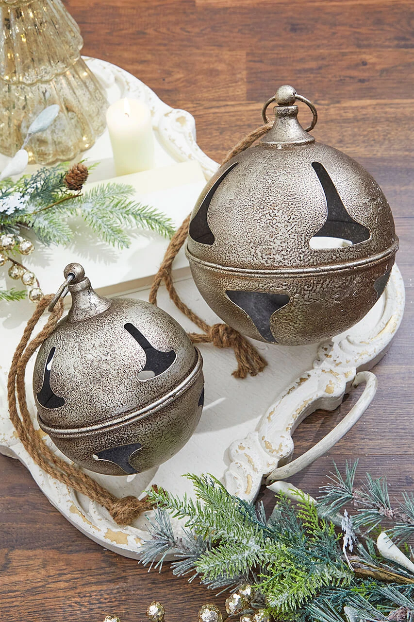 8β Metal Hanging Bell Ornament - Image 4