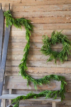 192β Real Touch Norfolk Pine Garland
