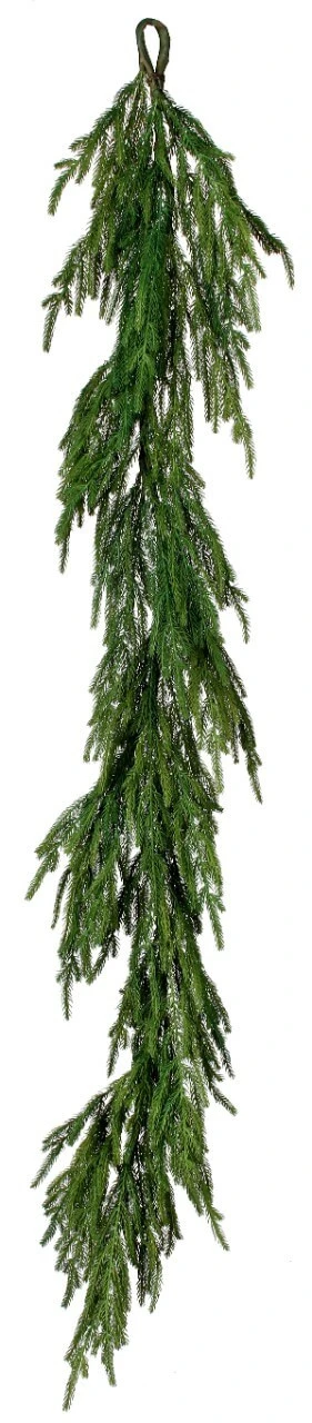 72β Real Touch Norfolk Pine Garland - Image 5