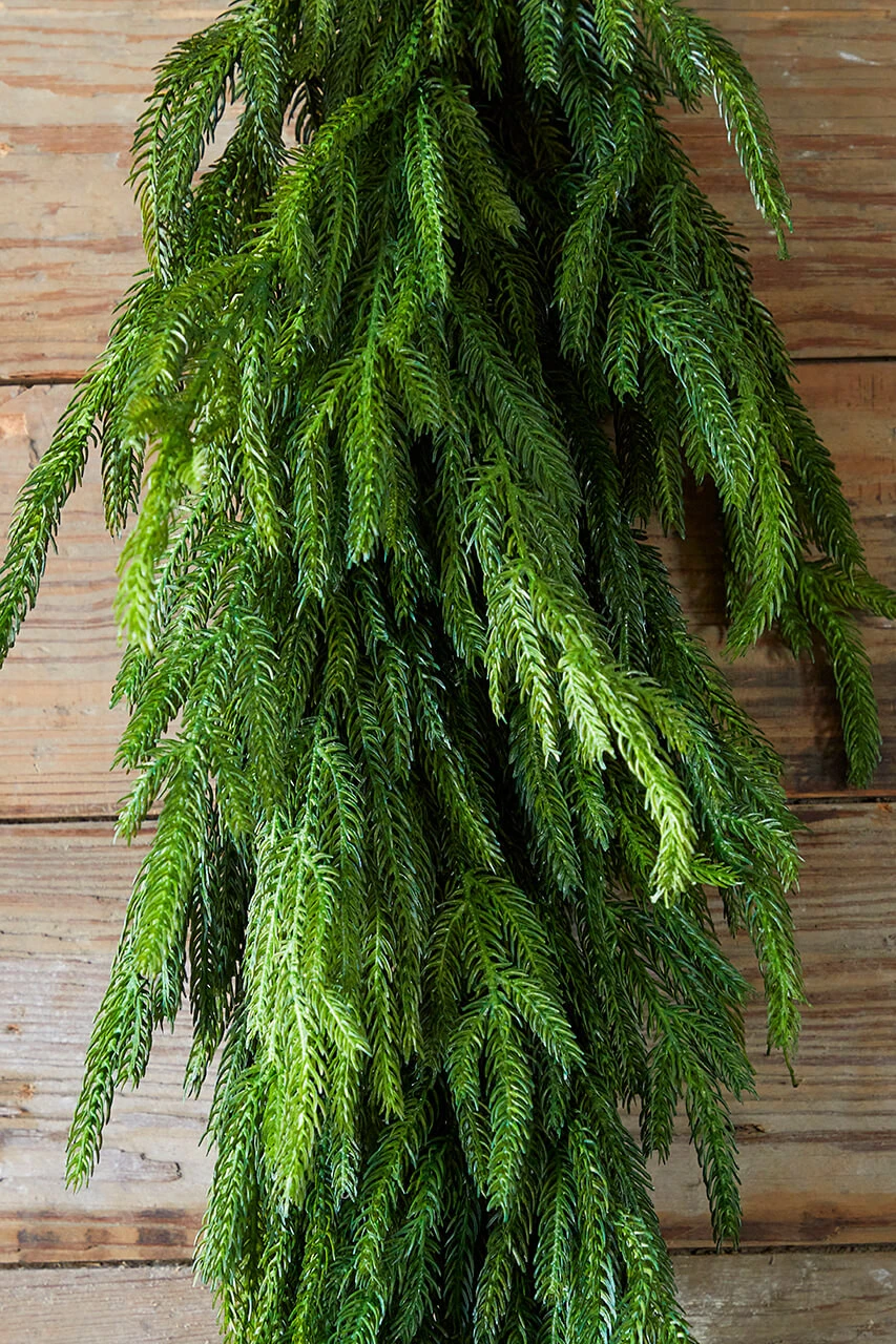 36β Real Touch Norfolk Pine Teardrop - Image 2