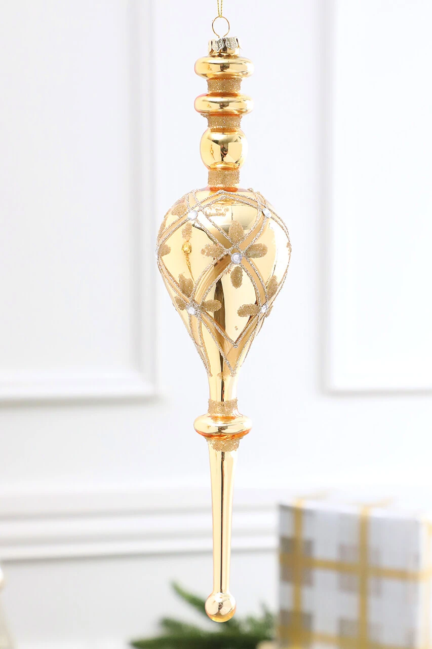 11.8β Glass Finial Ornament - Image 3