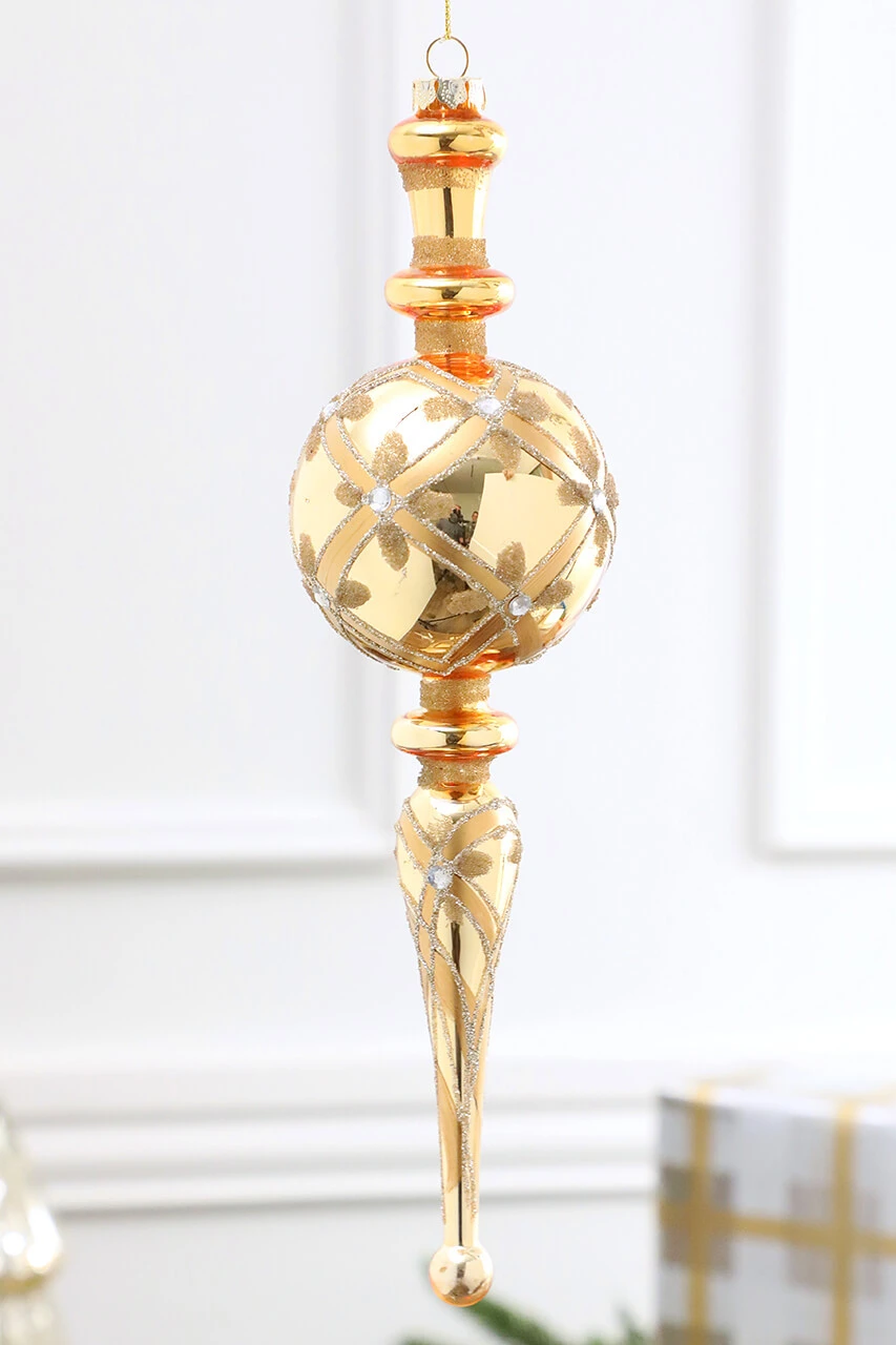 11.8β Glass Finial Ornament - Image 2