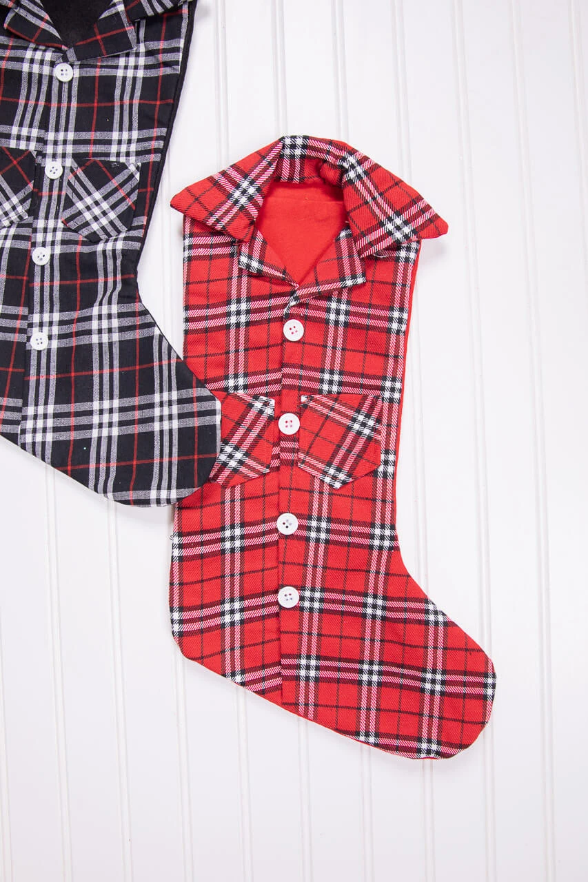 20β Plaid Lumberjack Shirt Stocking - Image 3