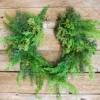 22” Heart Shape Hanging Cedar Wreath
