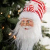 9” Santa Head Ornament