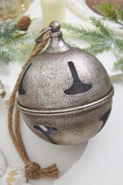 6” Metal Hanging Bell Ornament