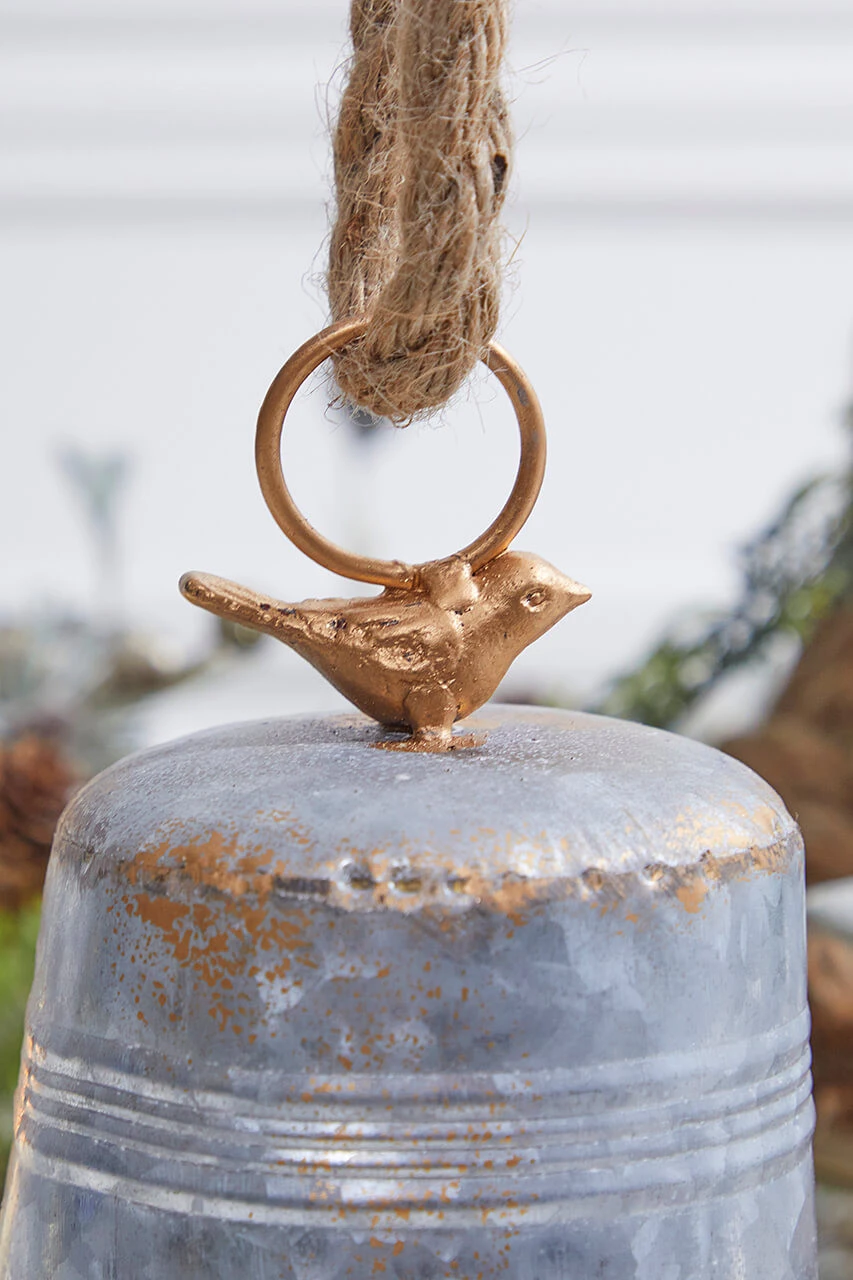 8.5β Metal Bell With Bird - Image 2